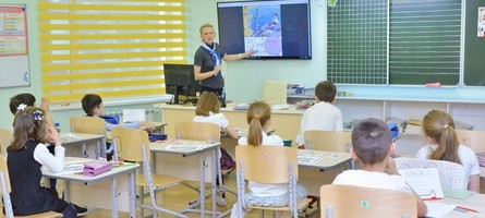 Занятия в начальной школе «Галилей», г.Мытищи