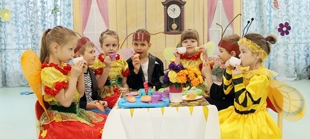 Музыкальный спектакль в детском саду «Интеграл» в Новогорске