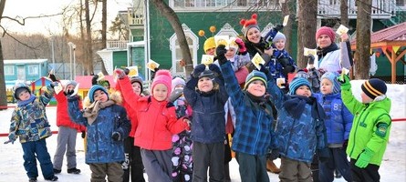Международный День смеха в детском саду «Олимпик», Парк Сокольники