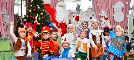 «Новогодние чудеса» в детском саду «Олимпик»