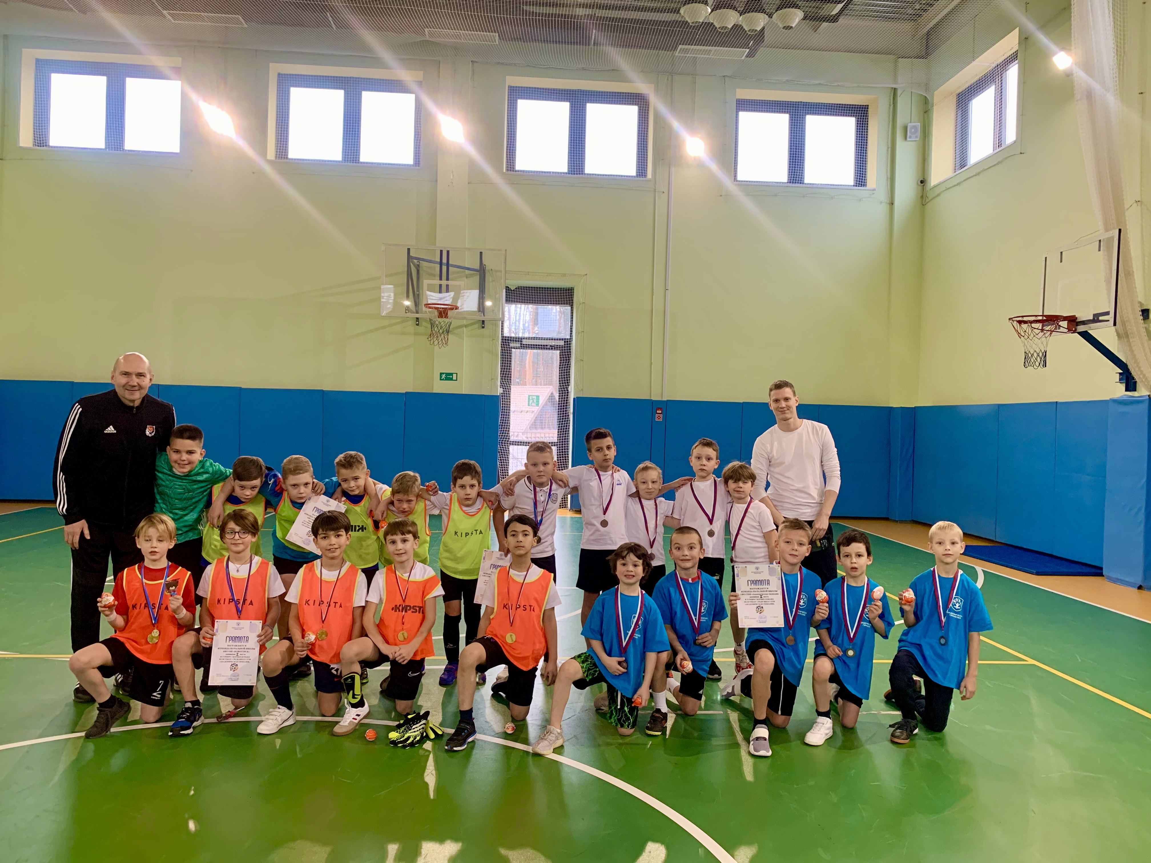 Турнир по футболу в Академической гимназии «Новогорск»