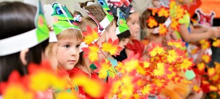 Осенний бал в детском саду  «Интеграл» в Новогорске