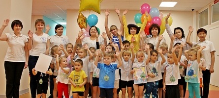 «Неделя спорта» в детском саду «Интеграл» в Новогорске