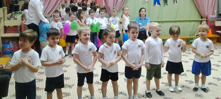 День защитника Отечества в детском саду  «Олимпик»