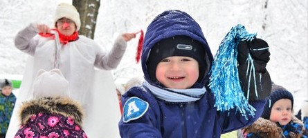 Праздник Снеговика в детском саду «Интеграл», м. Рязанский проспект