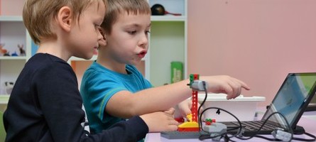 Занятие робототехникой в детском саду «Интеграл», м. Рязанский проспект