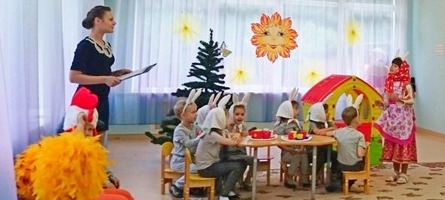 Мюзикл в Частном детском саду «Интеграл» на Нагорной