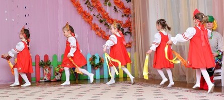 Осенний праздник в детском саду «Интеграл», м. Щукинская