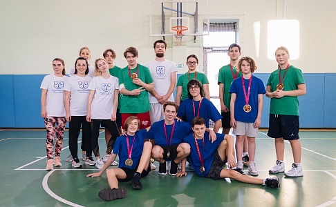 Матч по Волейболу в Академической гимназии «Новогорск»