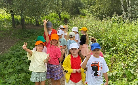 Новые приключения участников Summer Academy в пригородном парке в Куркино