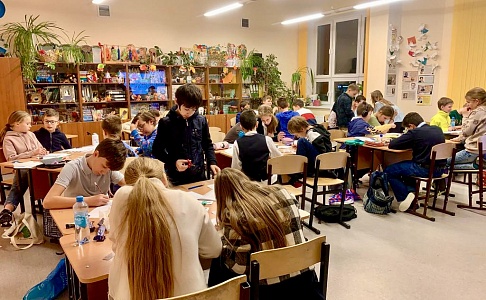 Академическая гимназия «Новогорск» приняла участие в турнире математических игр имени А.П. Нордена